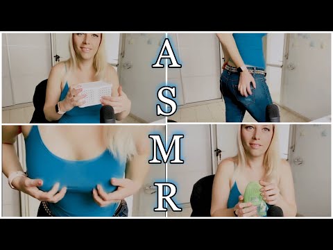 ASMR Fabric Sounds / tapping/ scratching for maximum relaxation