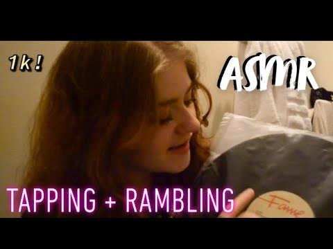 (ASMR) Tapping + rambling - Get to know me! (1K subscriber special)