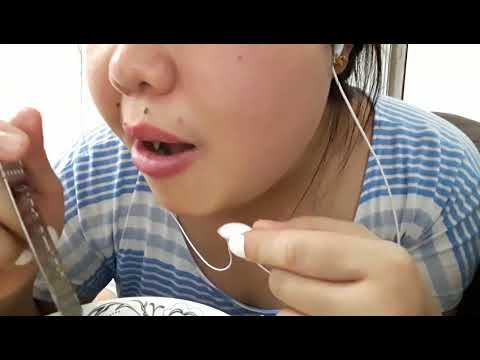ASMR FAST TALK AND EATING