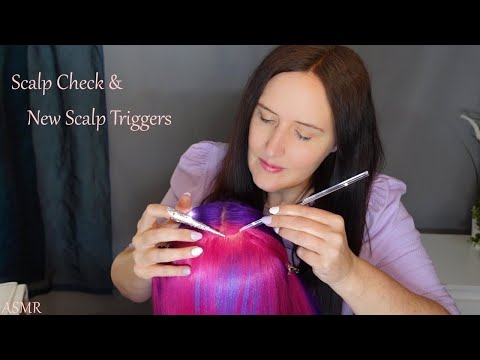 ASMR Testing New Scalp Triggers on New Mannequin (Lots of Whispering)