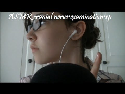 ♥ ASMR ♥ Cranial Nerve Exam • Roleplay • (first)