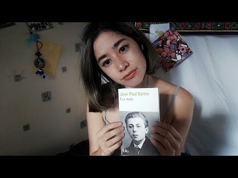 [ASMR] Reading + Tapping on fine literature ~ (English + French)