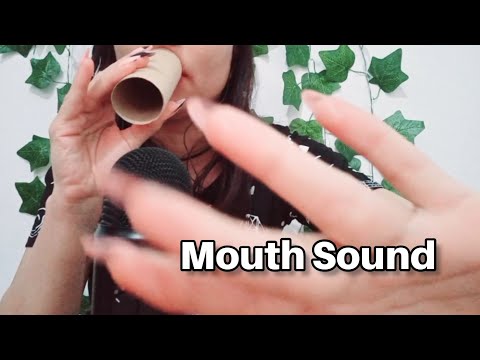 asmr ♡ mouth sound in pipe | for more relaxing | Fast and aggressive | no talking