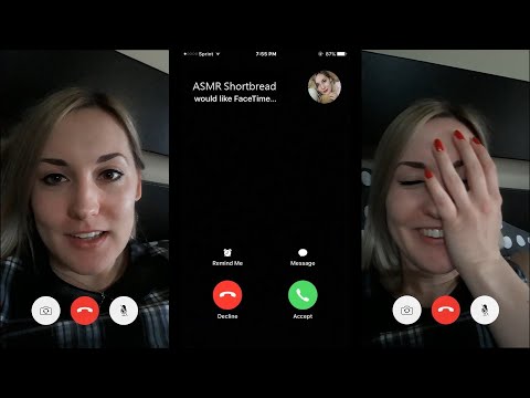 FaceTime Call to Comfort You I ASMR (Scottish whispers & chitchat)