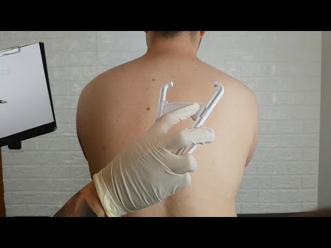ASMR Real Person - Back Allergy Testing, Inspection & Check Up