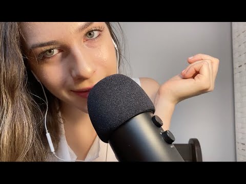 ASMR Kissing Sounds & Tingly Hand Movements❣️ {Breathy Whispers}