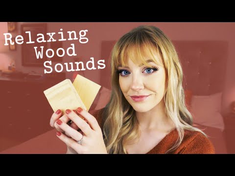 Tapping and Scratching Wood Blocks ASMR