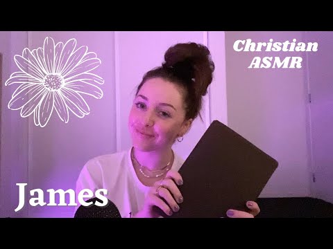 Sleepy James Bible reading | Christian ASMR