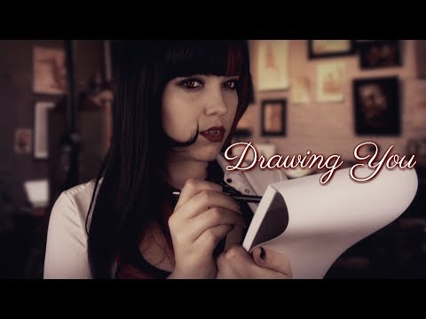 ☆★ASMR★☆ Selene | Drawing You [face mapping, pencil sounds]
