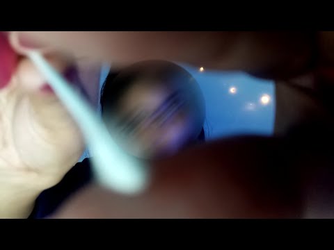 ASMR you have something in your eyes