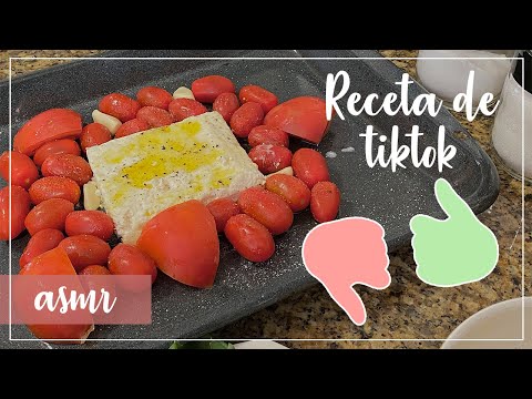 ASMR español - Cocinando la pasta VIRAL de TIKTOK! - Cocinando con Ale ASMR :)
