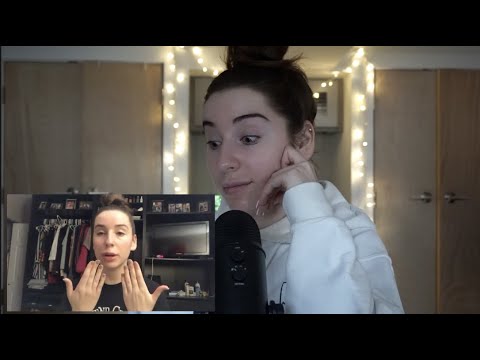 Reacting to My First ASMR Video