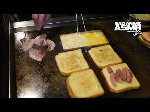 Egg, Bacon & Cheese Toast 🥓 | Korean Street Food (ASMR)