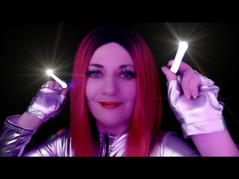 ASMR Ear and Eye Recalibration - Light Triggers, Follow My Instructions, Spaceship Ambience, Sci Fi