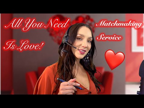 ASMR - Professional Matchmaking Service Roleplay ❤️ Personal Attention (Keyboard)