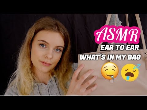 ASMR (Tingly!) What's In My Bag - Ear-to-Ear Soft Speaking