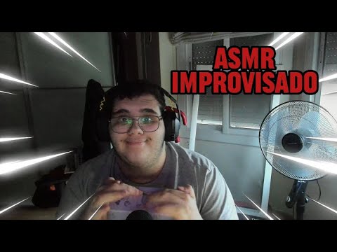 ASMR IMPROVISADO | Mouth Sounds and Tapping // Relaxing for sleeping