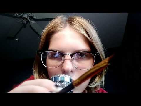 ASMR | Spit Painting You With A Paint Brush | semi-inaudible whispers, mouth sounds |