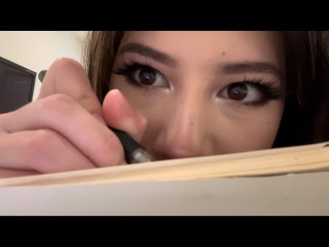 quickly drawing your weird faces (asmr)