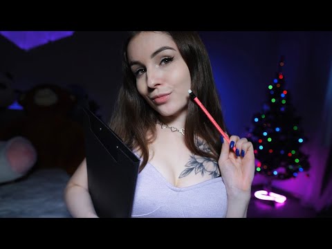 ASMR Artist Personal Attention : Painting YOU | Soft Whispering And Pencil Sounds #asmrwhispering
