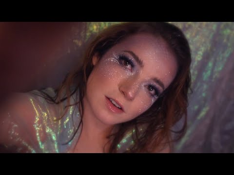 ASMR Found by a Mermaid (unintelligible, layered sounds)