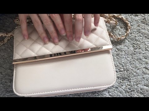[ASMR] Fast Tapping on a Purse