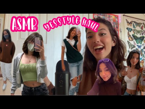 ASMR Yesstyle Try-On Haul 🤎✨ (check description for codes + links)