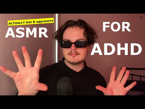 Actually Fast & Aggressive ASMR for ADHD (Unpredictable Triggers, Fast Tapping & Scratching) 7