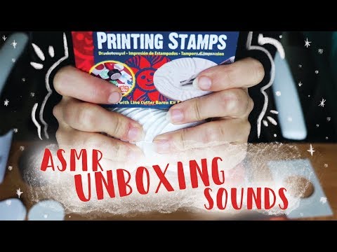 ASMR UNBOXING SOUNDS!