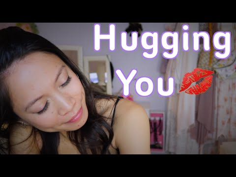 ASMR Hugging You Deeply ~ Smooches ~ Ear Blowing ~ Whispers