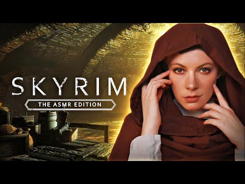 Skyrim ASMR Edition: Face Sculptor Makes You A NEW Face (Measuring, Drawing, Face Painting, Surgery)