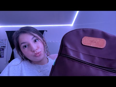 asmr what’s in my bag