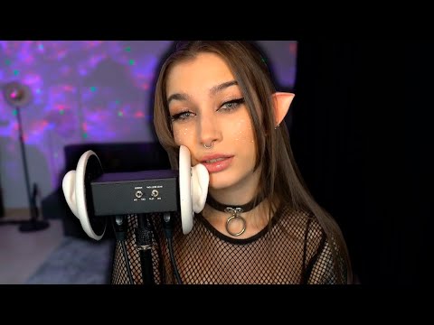 ASMR Ear Blowing and Breathing for Sleep with an elf