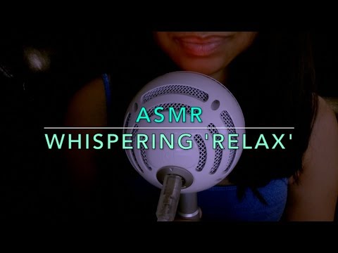 ASMR WHISPERING RELAX' for 8 minutes Intense and Slow