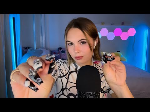 ASMR | Plucking & Destroying your Negative Energy 🗣️✨ (positive affirmations, personal attention…)