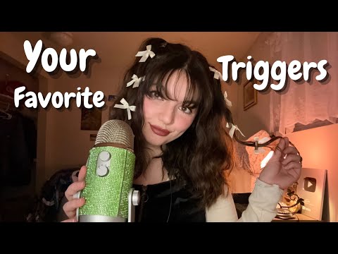 ASMR | Your Favorite ASMR Triggers (Fast + Aggressive Mouth Sounds, Mic Pumping/Swirling, Shiveries)