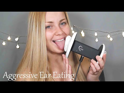 ASMR Aggressive Ear Eating I WARNING: YOUR EARS WILL BE DESTROYED