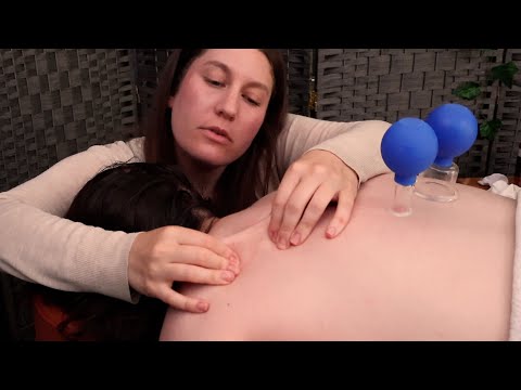 Naturopathic Treatment | Skin Cracking, Kore Therapy, Cupping, Back Scratching ASMR