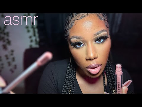 ASMR | 100 Layers of Lipgloss on You & I (Pumping, Mouth Sounds, Counting)