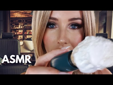 Relaxing Men's Pampering Roleplay 💈 ASMR Men's Shave and Haircut