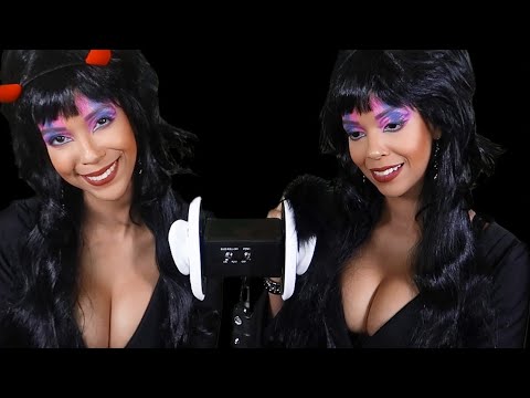 ASMR | Elvira Twins Halloween Special (Tapping, Whispers, Tingles) 🎃