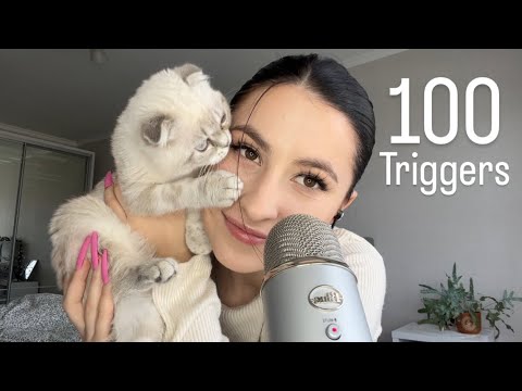 Asmr 100 Triggers for Sleep and Relax 😴