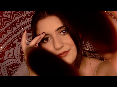 ASMR Personal Attention ❤️ Mirrored Face Touching