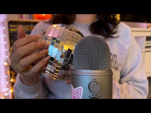asmr gentle tapping and scratching to help you sleep (no talking) ☁️🌷