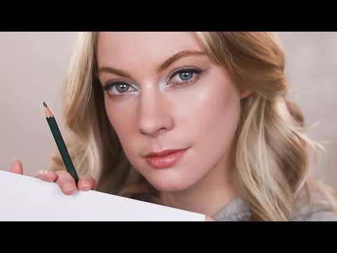ASMR Your Best Friend Draws You (Personal Attention Roleplay)