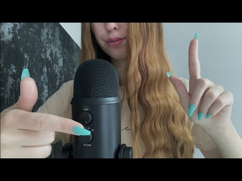 ASMR | FAST and AGGRESSIVE MIC TRIGGERS BUT I MUTE and UNMUTE THE MIC💥