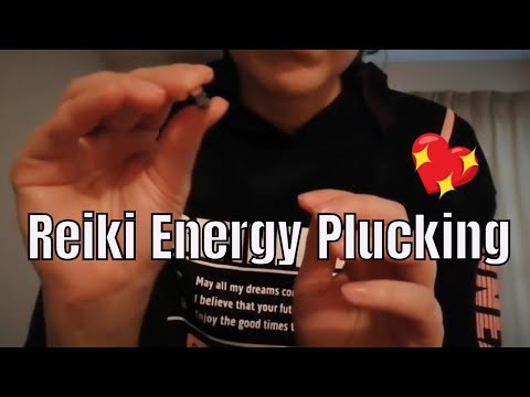 ⭐ASMR Reiki Energy Plucking - Plucking away anxieties and stress - No Talking