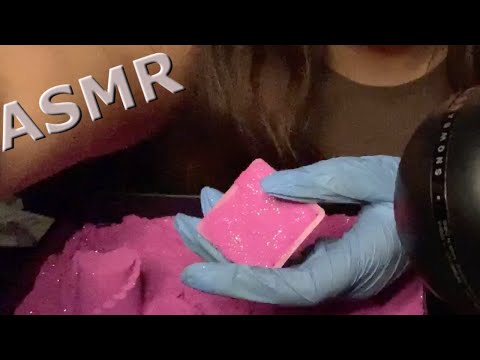 Lo-fi ASMR | Playing With kinetic Sand - Very Satisfying