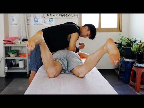ASMR Painful Deep Muscle Relaxation and Rejuvenation Workout with Mr. Park