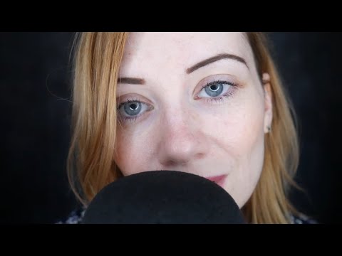 ASMR -  Positive affirmations close up reassuring you | Delicate Scratching & Eye Contact